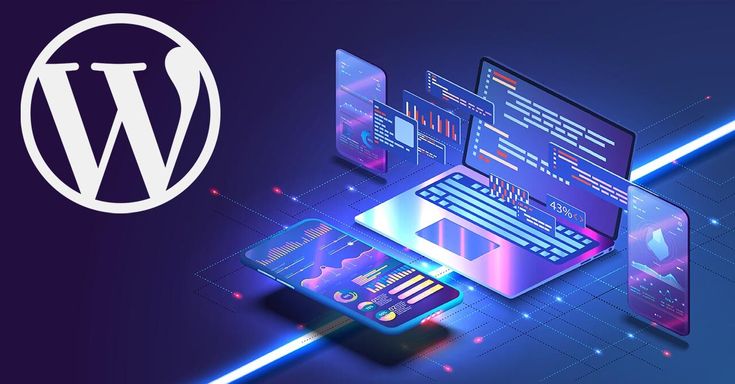 Developer customizing WordPress theme layout on laptop using Elementor and block editor