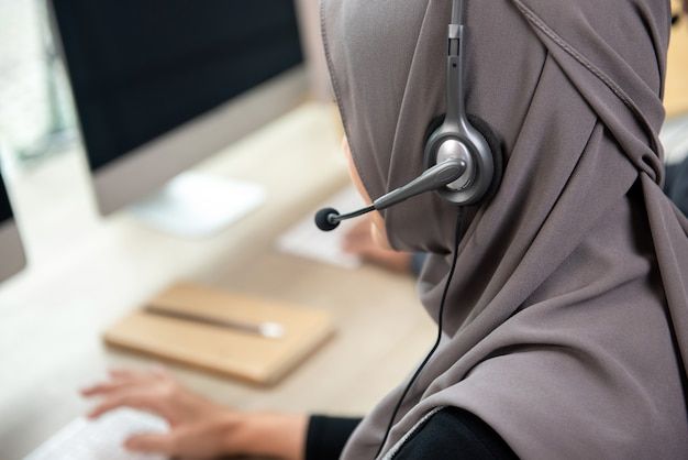 Customer service teamwork